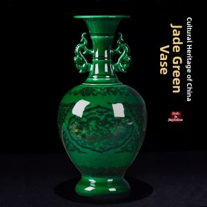 Hand-Painted Chinese Style Living Room Vase
