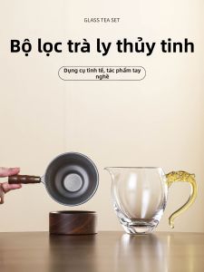 TANGFENG | Cốc Pha Trà Chống Nóng Bằng Kính Borosilicate