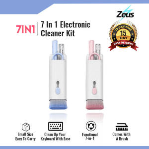 ZEUS 7 in 1 Multifunctional Mini Cleaning Brush and Keyboard Brush Headphone Cleaning Set Keyboard Cleaning Set