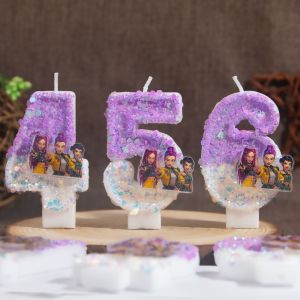Hasbro | Cartoon Cute Digital Birthday Candles Exquisite Cake Decoration Ornaments Practical Supplies for Kids Party&Memorial Day Events