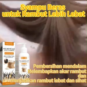 EELHOE  Syampu Rambut Beras   Kebersihan Bahagian Dalaman Rambut Tebal Rambut Pelembap Syampu Rambut Tetap