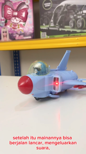Mainan Anak PLANE FIGHTER DIY 286-33 Mainan Pesawat Tempur Mainan Diecast Pesawat Mainan Anak Perempuan - Mainan Anak Laki Laki
