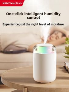 NIOYE | Large Mist Silent Humidifier with Colorful Night Light