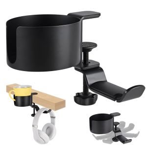 ที่วางแก้วน้ำหมุนได้ ใช้สำหรับยึดแก้ว น้ำหนักเบา เหมาะสำหรับการใช้งานในบ้าน สำนักงาน