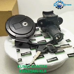 KUNCI KONTAK SET KLX 150 KAWASAKI KLX S SE BF SF D TRACKER SE / X PLUS TUTUP TANGKI KUALITAS ORI