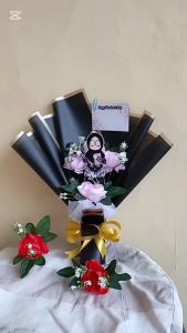 Buket Hari Guru / Buket Bunga Hari Guru / Buket Topper Hari Guru / Buket Happy Teacher Day