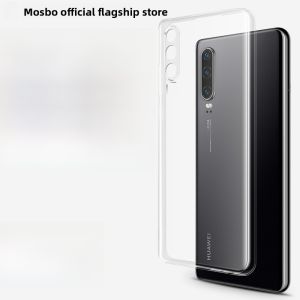 Ultra-Thin Silicone Protective Case for Huawei P30 pro Full Lens Coverage Anti-Fall Shock-Resistant Transparent Soft Shell Back Cover