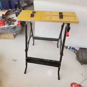 High quality multifunctional folding flip woodworking workbenchwoodworking table saw