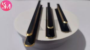 Handle Laci 800 Minimalis Tarikan Handel Pintu Lemari Black List Gold Furniture Kabinet Aluminium