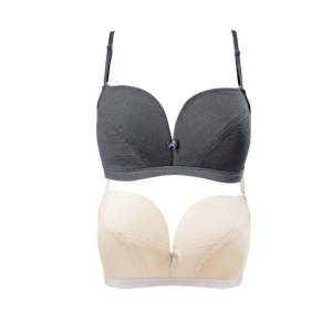 Daisy Non-wire Full Cotton 2-pc Bra Set