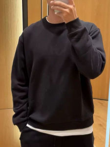 Áo Nỉ Cổ Tròn Lu Phiên Bản Nam Thể Thao Thoáng Khí Nhanh Khô Nhẹ Thường Ngày Chống Nhăn Mặc Thường Ngày Mùa Thu