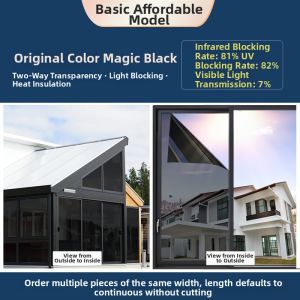 OME | Heat Insulation One-Way Privacy Anti-Peep Sun Protection Film
