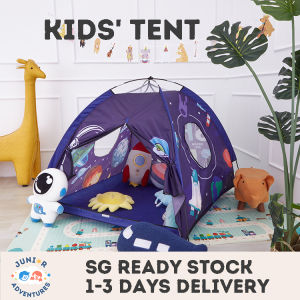 Kids Play Tent Indoor/Outdoor Picnic Childrens Tent Starry Sky Astronaut Tent