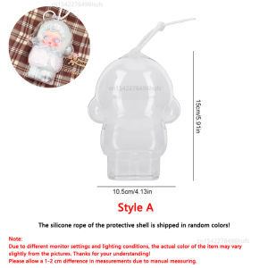 For Skullpanda Protective Case Portable Organizer Box For Skullpanda Winter Symphony and Impressionnisme Series Plush Dolls Gift