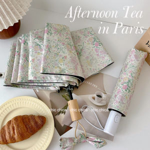 Chic Parisian Umbrella: A Dual-Use Sun & Rain Umbrella