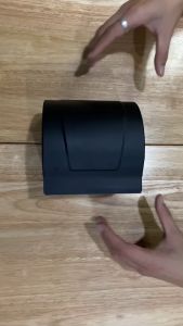 Toilet Tissue Holder กล่องแขวนทิชชู่ ที่แขวนทิชชู่ ติดผนัง อลูมิเนียม สีดำ สีขาว TI-01A