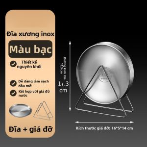 Dĩa Inox Vàng Tròn Nhỏ Chất Lượng Cao