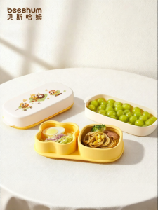 Beeshum | Baby Suction Compartment Plate