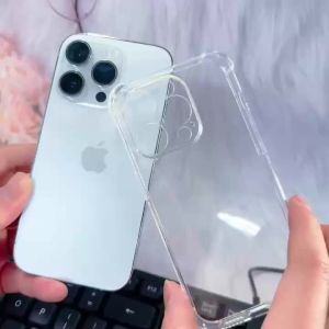 Ốp Bảo Vệ Ống Kính Trong Suốt Cho Xiaomi 14T 13T 12T 11T Redmi Note 14 13 12 11 10 Pro 5G 14C 13C 12C 14S 11S 10S - Chống Sốc Chống Xước Trong Suốt