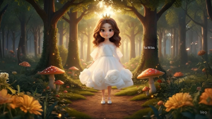 Váy Công Chúa Trắng Xinh Nhiều Hoa Chất Vải Tốt TN30623002 Size Phù Hợp Với Chiều Cao & Độ Tuổi của Các Bé Thanh Nhi Fashion