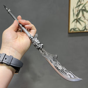 Mini Three Countries Micro Weapons Home Decoration Personal Play Collection Handy Gadget Multi-Functional Aluminum Alloy Forging Tea Ware