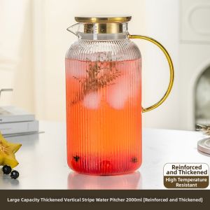 CRISTALGLASS | Large Heat-resistant Summer-use Water Pitcher 3L