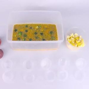Disposable Compartment Containers for Food Portioning