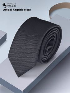 No-Tie Easy Wear Mens & Womens Black Zip-Up Bow Tie