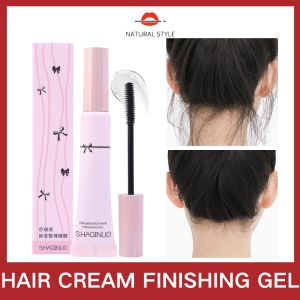 Phong cách tự nhiên shaqinuo flyaway kem làm mượt tames xoăn cứng xác định cạnh hoàn hảo tóc neatening Gel