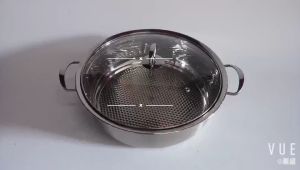 หม้อสุกี้สแตนเลส หม้อสแตนเลสอเนกประสงค์ 28 ซม.