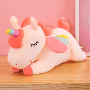 QIAOSHANG | Unicorn Plush Pillow for Sleeping Large Size
