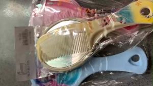 Combo Gương cầm tay kèm lược gương mini bỏ túi