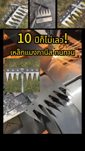 2 ใน 1 แบบ 8ฟัน คราด คราดเหล็ก คราดหญ้า ทนทาน! 10ปีไม่พัง! คราดถากหญ้า คาดหญ้า คราดเหล็ก คาดหญ้าเหล็ก คราดมีด้าม ใช้ขุดดิน ขุ่นถางหญ้าดายหญ้า