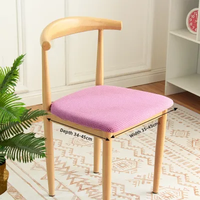 EIKEIC Home Office Chair Cover Nordic Style Universal Four Seasons Elasticity Chair Pad Case for Dining Table Stool Cover