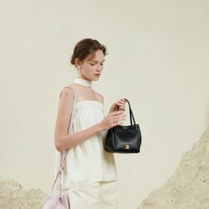 MOSSDOOM Tas Tangan Levia Bag Wanita Elegan Hand Bag Tas Bucket Terbaru