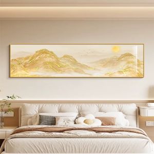 BAOGEYU | Modern Aesthetic Wealth-Bringing Decorative Painting with Auspicious Backdrop