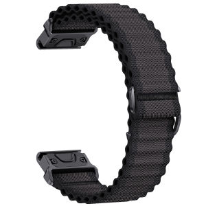 QuickFit 26mm 22mm Two Tone Nylon Strap For Garmin Fenix E 8 7X 7 6 6X/Epix Pro Gen 2 51mm 47mm/Tactix Watch Band Accessories