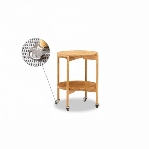 YUANSHI YUANSU | Solid Wood Round Coffee Table