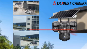 V380PRO กล้องวงจรปิดอัจฉริยะ 3 เลนส์ 6 ล้านพิกเซล การสื่อสารด้วยเสียงสองทาง กันน้ำระดับ IP66 รุ่น 4G