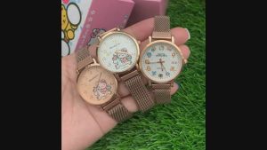 นาฬิกาข้อมือ สายแม่เหล็ก ลาย ซานริโอ้ ลายคิตตี้ ( แถมฟรี !! กล่องกระดาษ )