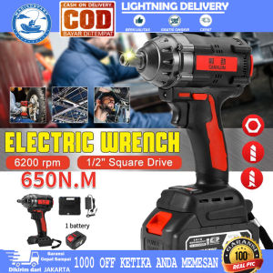 Impact baterai torsi besar bor cas inpek pembuka baut 15000mAh 98V bor listrik 1 set lengkap pembuka baut motor CORDLESS IMPACT WRENCH BOR MESIN BOR BATTERY IMPACT WRENCH tire assemble mesin bor cordless impact drill