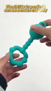 1ps Teethers for Babies 6-12 Months Rattles for Babies 0-6 Months 2-in-1 Rattle and Teether Toy for Soothing Baby Teething