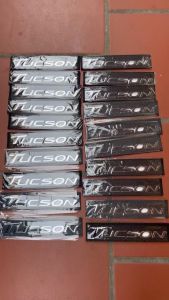Chữ nổi Tucson dán đuôi xe Huyndai Tucson 2015 - 2021 (KT: Dài 22cm)