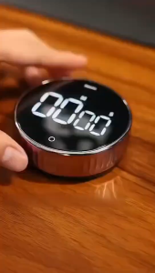 LED Digital Kitchen Timer For Cooking Shower Study Stopwatch Alarm Clock Magnetic Electronic Cooking Countdown Time Timer