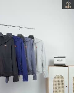 Áo chống nắng nam NEW KHÓA KÉO CỔ CAO 2 LỚP dày dặn chống nắng chống tia UV size 45-95kg