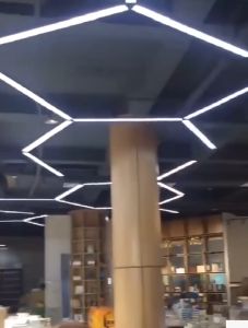Modern LED Ceiling Light: Simple Chandelier & Office Light Solutions