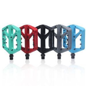 RACEWORK Bike Pedal Nylon Ultralight Sealed Bearing Anti-Slip Spikes Bicycles Pedals Cycling Accessories