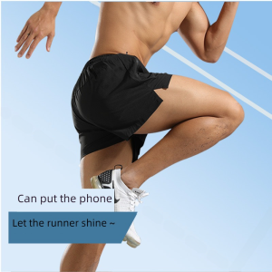 กางเกงขาสั้นวิ่ง Marathons Quick Dry Sports Ice Silk สำหรับผู้ชายและผู้หญิง กางเกงกีฬาสามส่วน กางเกงกีฬาฟิตเนส กางเกงกีฬากลางแจ้ง ใส่สบาย ระบายอากาศได้ดี