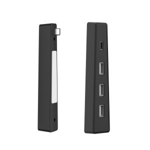 Multi-Port Hub 3556 for PS5 Disc&Digital EditionType-C Male to 1x Type-C+3x USB 2.0 Data PortsExtend Hub for PS5 Console