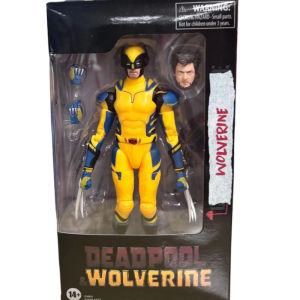 Bandai | 16cm Marvel Legends Wolverine 6 Inch Action Figure Deadpool And Wolverine Movie Version With Interchangeable Head Collectible